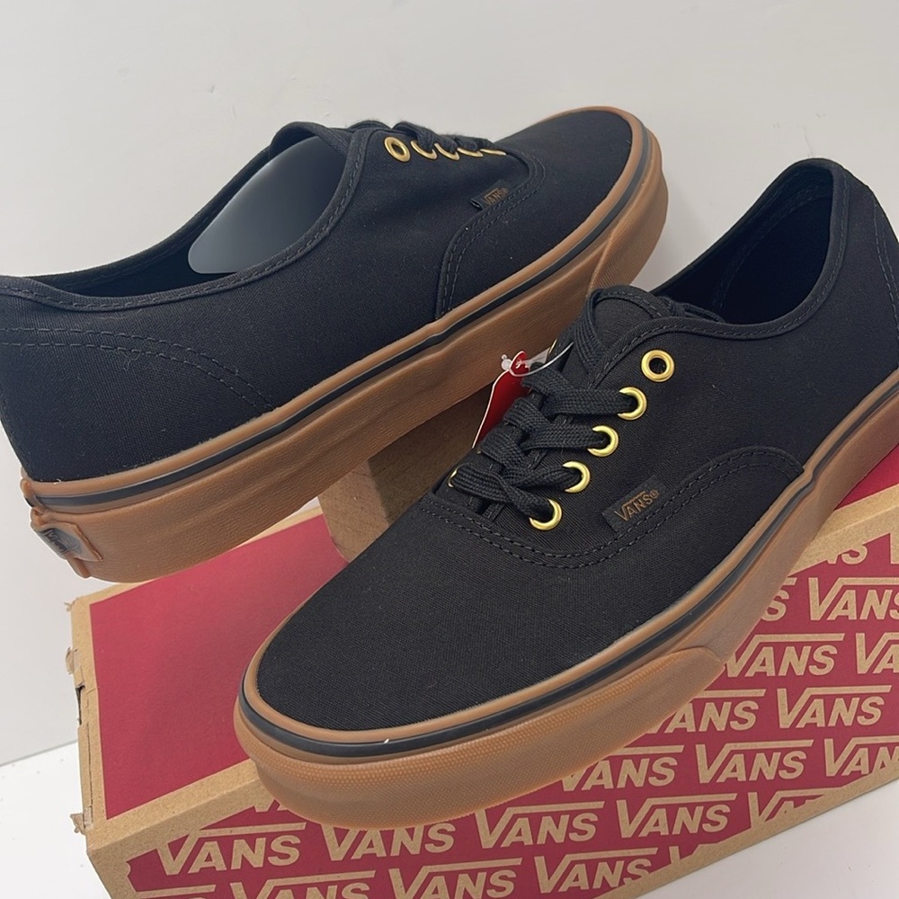 Vans Men's Black Canvas Sneakers Authentic
Black/Rubber
VN000TSVBXH - Picture 7 of 16